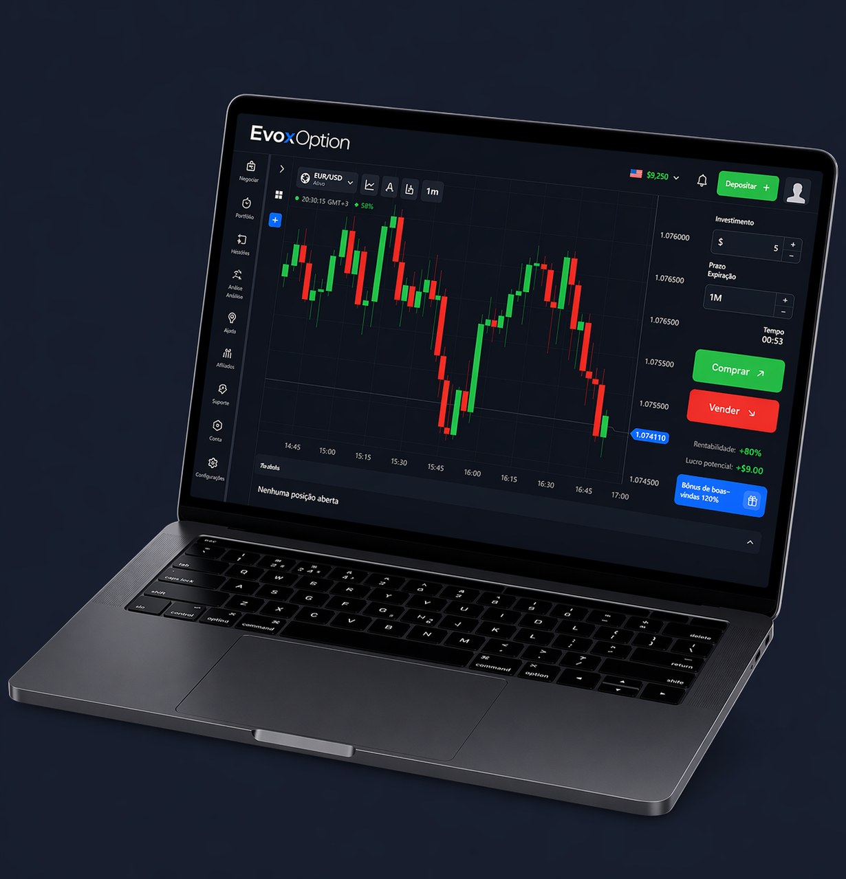 Platform on Laptop
